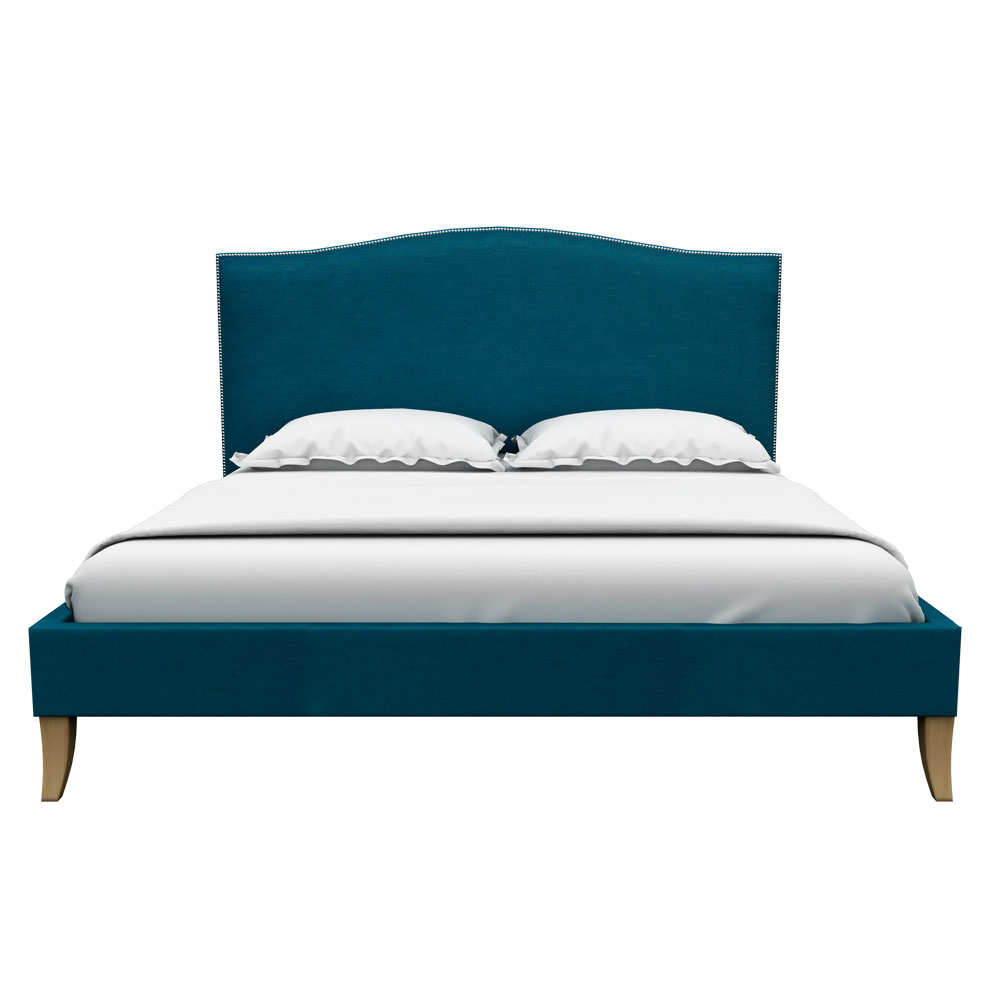 Pinup King size Bed-Blue